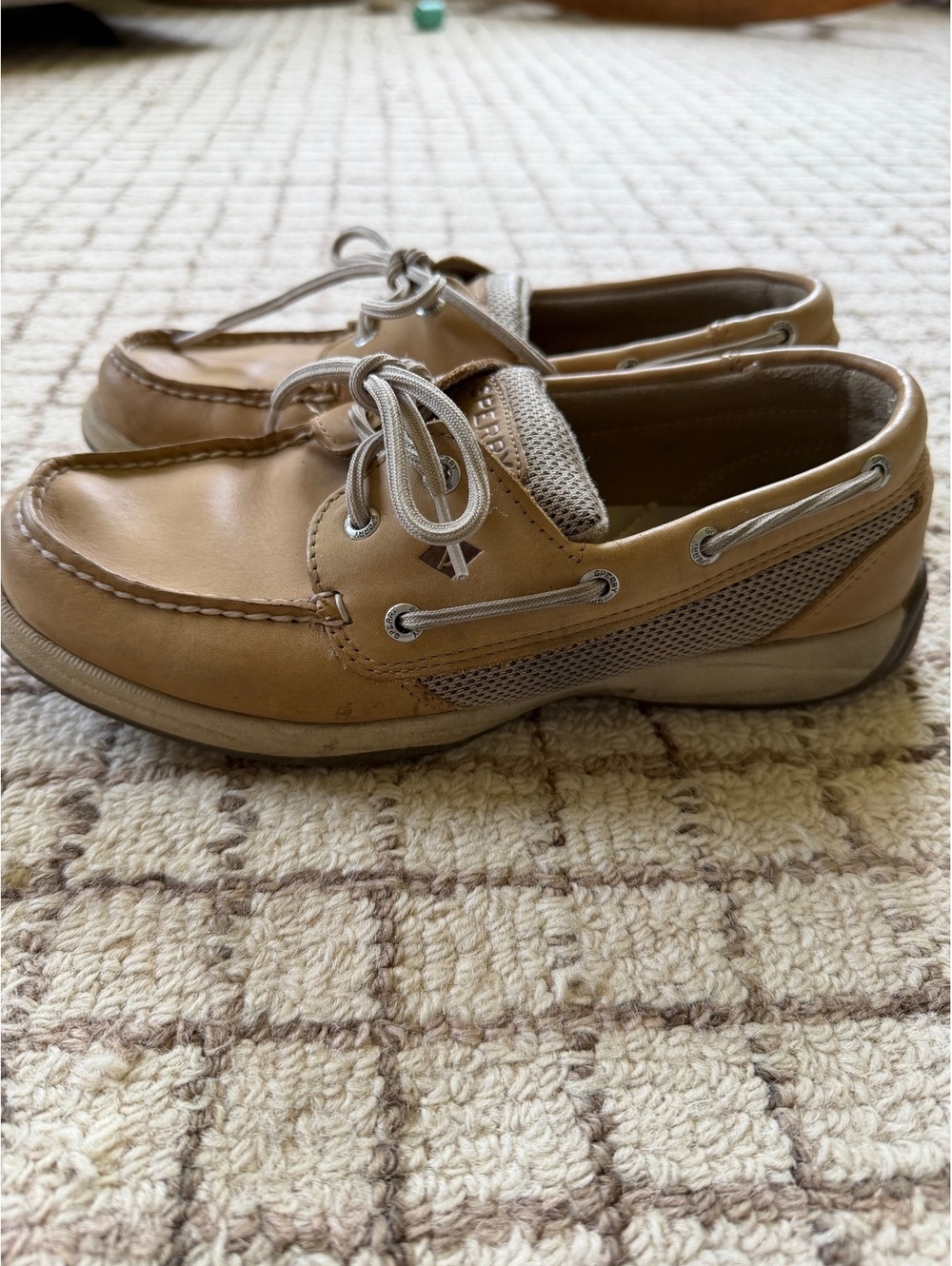 Sperry Women's 7M Top Sider Intrepid Boat Shoe EUC Preppy Coastal Beach Nautical